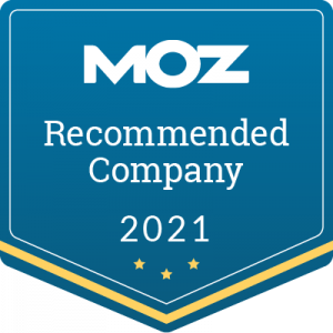 2021 Moz Recommended Badge
