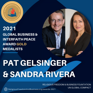Intel CEO Pat Gelsinger and EVP Sandra Rivera