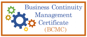 Business Continuity Management Certificate Training