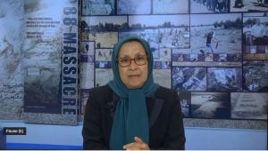 25th August 2021 - Farideh Goudarzi, a supporter of the Mojahedin-e-Khalq, MEK, who was arrested on this charge in 1983. I am one of the witnesses, survivors, and families of the martyrs of the 1988 massacre.