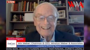 Win Weber, Leading Management Consulting Expert , and Chairman & CEO of Winston Weber & Associates, Zoom Interviewed