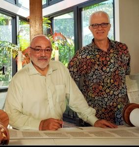 Rabbi Aryeh Azriel and Rabbi Rob Kvidt Preparing to Lead Kauai High Holy Day Services