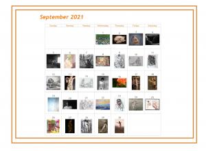September 2021 - 30 artworks
