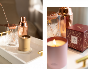 Karl Winters Parisian Rose and Thousand One Nights Luxury Candle