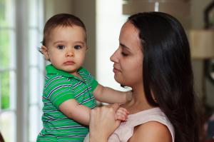 Image of mother and her baby.