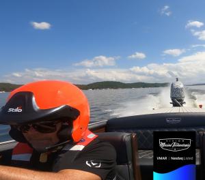 NASDAQ: VMAR Patrick Bobby Ozarks Shootout 100% Electric Boat 49 MPH Speed Record