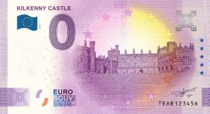 Kilkenny Castle Zero Euro Note Commemorative Banknote souvenir