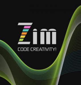 Logo for ZIM Code Creativity