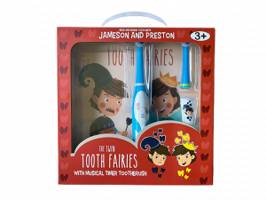 the Twin Tooth Fairies toothbrush
