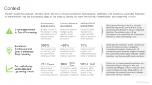 Continuous and Semi-Continuous Bioprocessing Market