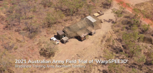 WarpSPEE3D Trails SPEE3D Australian Army Bradshaw NT 2021