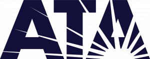 This is the logo of ATA LLC, which is the technology developer and integrator of the Virginia Flight Information Exchange (VA-FIX).