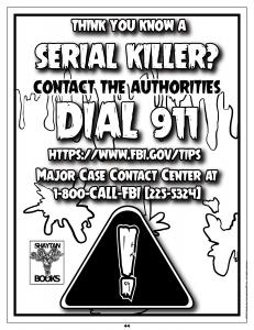 Serial Killers Coloring Book