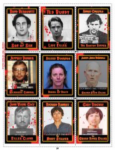 Trading Cards Serial Killers