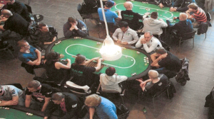 Image of Players at Secaucus Rotary Club Poker Tournament Fundraiser