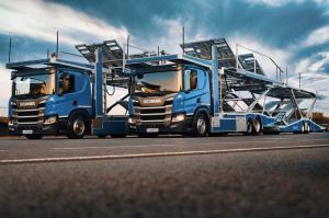 Patented electric vehicle mounting system Adero built on Scania’s chassis