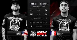Bboy Thesis vs Bboy Noe - World Bboy Battle Bboy Sports Championship Battle