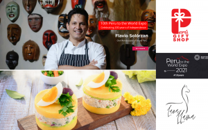 Peru's Brand Ambassador Flavio Solorzano comes to Peru to the World Expo