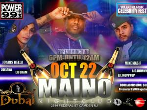 Joaris Bella and Mike Masif performing at Dubai Nightclub in Camden, NJ