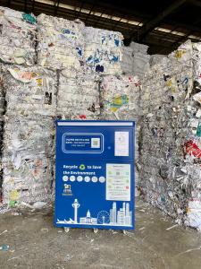 SGRecycle Station in Tai Hing Paper Warehouse