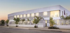 Oran's cancer hospital retains the traditional architectural wisdom of Algeria and Oran