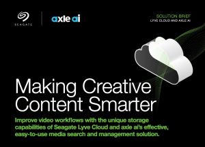 Seagate publishes Lyve Cloud - axle ai solution brief