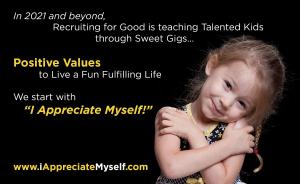 We Can Inspire Kids to Experience a Fulfilling Life By Teaching Just One Value 'iAppreciate Myself' #iappreciatemyself #kidslearnvalues #fulfillment www.iAppreciateMyself.com