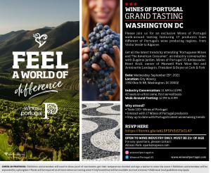 VINIPORTUGAL - Grand tasting event in Washington DC for the Wine Industry