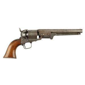 Rare Colt model 1851 Navy pistol, made in America (estimate: CA$6,000-$8,000).