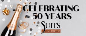 Suits Unlimited Celebrates 50th Anniversary
