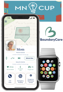 BoundaryCare for iPhone and Apple Watch, wins showcase at Minnesota Cup.