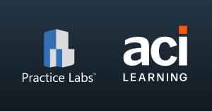Practice Labs logo with ACI Learning logo