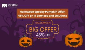 Halloween spooky offer on IT services and solutions - Moon Technolabs