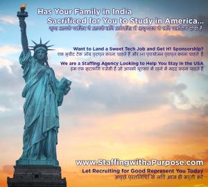 Graduated from University in the US, looking for a job in tech and have at least 2 years of work experience, we have a client who will sponsor F1 and H1 #landsweetjob #geth1visa www.HelpYouStayinUSA.com