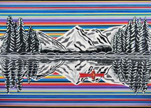 Jigsaw Puzzle Snowy Reflection by Maureen Bennett