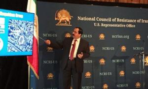 October 1, 2021 - Alireza Jafarzadeh during an NCRI press conference in Washington on 27 April 2017. During this conference, Jafarzadeh based on first-hand information exposed the continuation of the Iranian regime's nuclear activities despite the nuclear