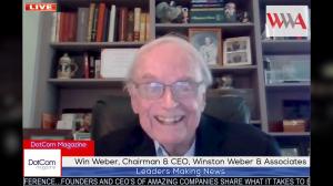 Win Weber, Leading Management Consultant, and Chairman & CEO of Winston Weber & Associates, Zoom Interviewed