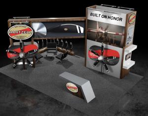 Hartzell's New Exhibit at NBAA-BACE 2021, Booth #3337