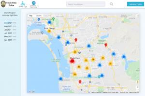 AirData CVPD Large Map