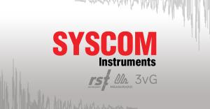 Syscom Instruments is now part of RST/Measurand/3vGeomatics portfolio