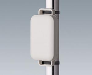 EASYTEC enclosures are designed for pole/profile mounting with cable ties