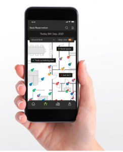 StanData Desk Reservation System Interface