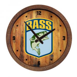 Bassmaster "Faux" Wood Barrel Top Wall Clock | The Fan-Brand