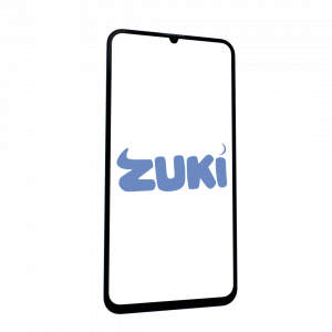 Zuki Logo on Mobile Screen