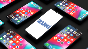 Zuki Logo on Mobile Screens