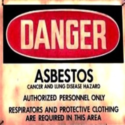 asbestos warning sign 3