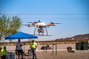 Microdrones Flight with KR