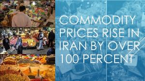October 6, 2021 - (NCRI) and (PMOI / MEK Iran): Commodity Prices Rise: the goods have risen in price by over 100 percent in Iran in the last 12 months.