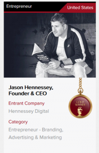 Jason Hennessey's 2021 TITAN Business Award