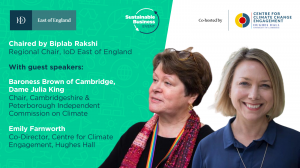 Webinar to call for climate change action across Cambridgeshire and Peterborough